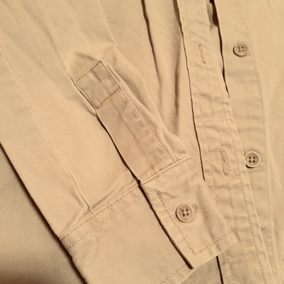 Khaki Button Shirt - Picture 5 of 6